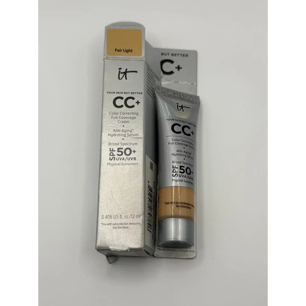 It Cosmetics “Fair Light” Mini CC+ Cream Foundation with SPF